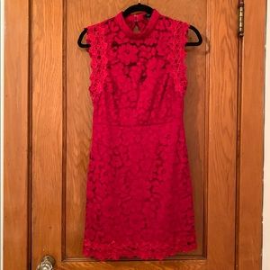 Red Lace Dress